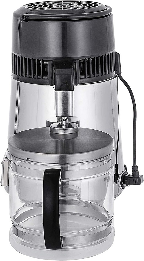 MÁY CHƯNG CẤT NƯỚC ĐỂ BÀN 1 LÍT/GIỜ VỚI BẢNG ĐIỀU KHIỂN KỸ THUẬT SỐ