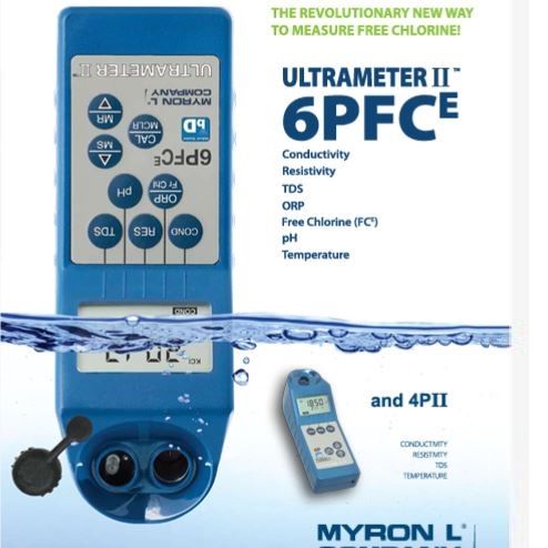 MÁY ĐO CHẤT LƯỢNG NƯỚC CẦM TAY MYRON L ULTRAMETER II 6PFCE