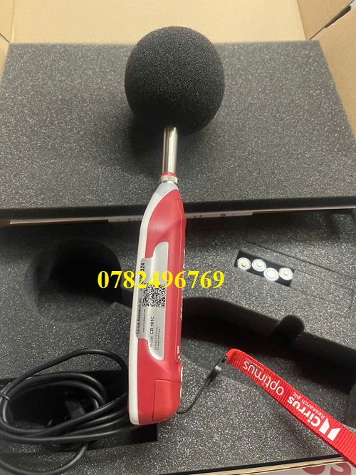 MÁY ĐO ỒN PHÂN TÍCH THEO DẢI TẦN SỐ CR162C – CIRRUS, ANH QUỐC (20~140 DB, CLASS 2, GHI DỮ LIỆU, DẢI OCTAVE 1:1)