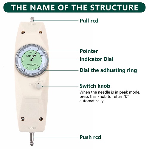 MÁY ĐO LỰC CĂNG FORCE GAUGE NK-500 ( 500N / 50KG )