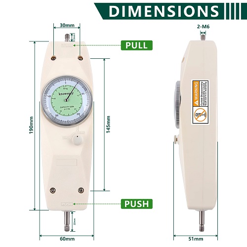 MÁY ĐO LỰC CĂNG FORCE GAUGE NK-500 ( 500N / 50KG )