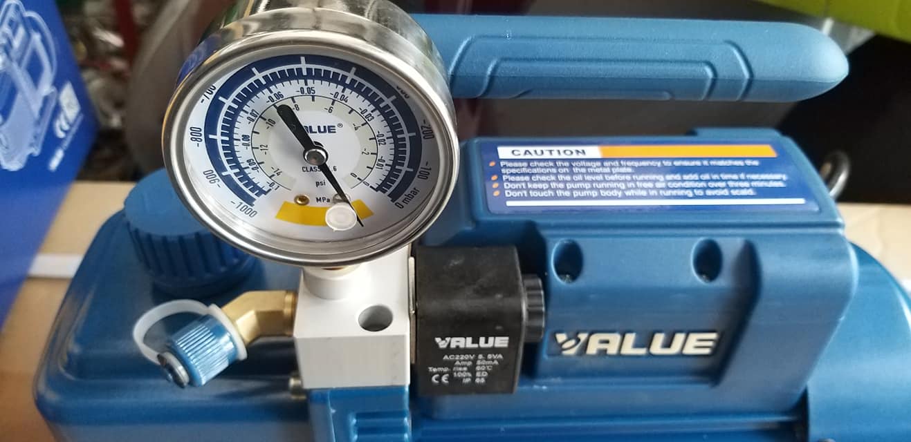 BƠM HÚT CHÂN KHÔNG SỬA ĐIỀU HÒA VI-140SV
