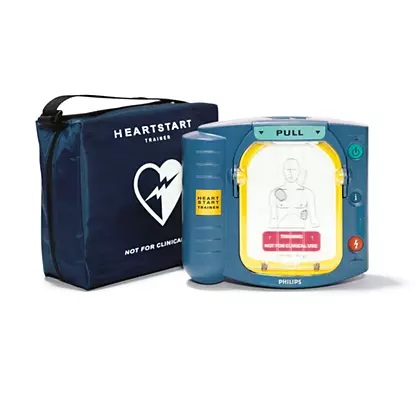 MÁY KHỬ RUNG TIM/MÁY SỐC TIM TỰ ĐỘNG BÊN NGOÀI LỒNG NGỰC (MÁY AED) HEARTSTART PHILIPS