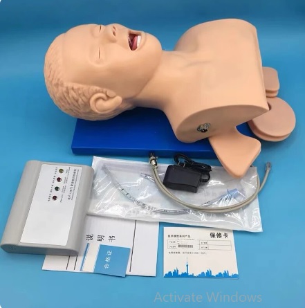 MÔ HÌNH THỰC HÀNH ĐẶT NỘI KHÍ QUẢN NGƯỜI LỚN CÓ HỘP ĐIỆN TỬ
