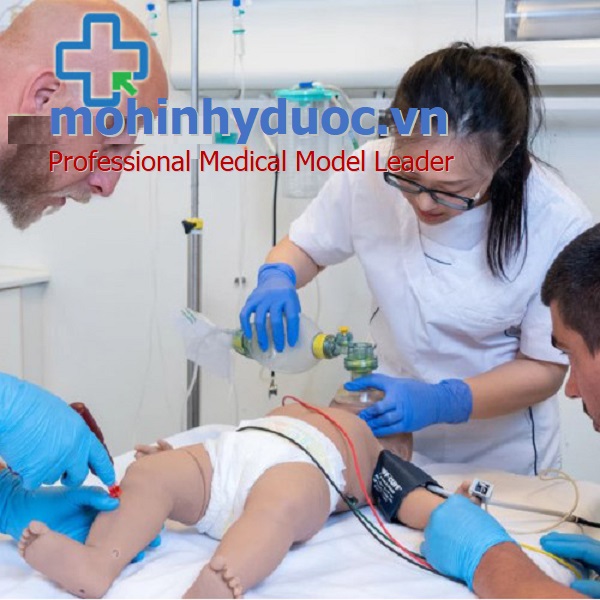 MÔ HÌNH CẤP CỨU TRẺ EM ĐA CHỨC NĂNG SIMBABY CỦA LAERDAL, NA UY