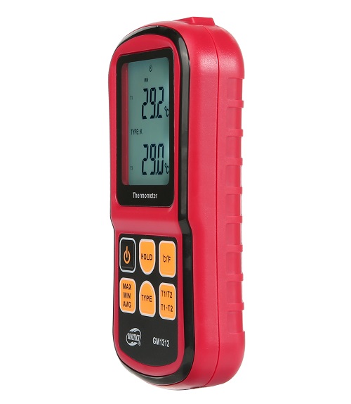 NHIỆT KẾ TIẾP XÚC HAI ĐẦU DÒ GM1312