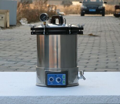 NỒI HẤP TIỆT TRÙNG HƠI NƯỚC BẰNG THÉP KHÔNG GỈ 24L YX-24LDJ JIBIMED
