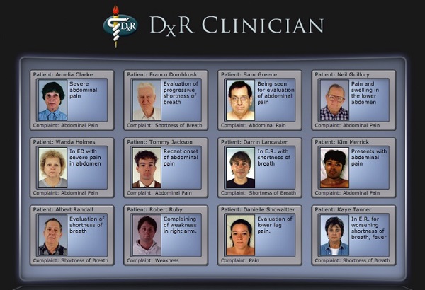 Phần mềm đào tạo cho bác sĩ, DxR Clinician