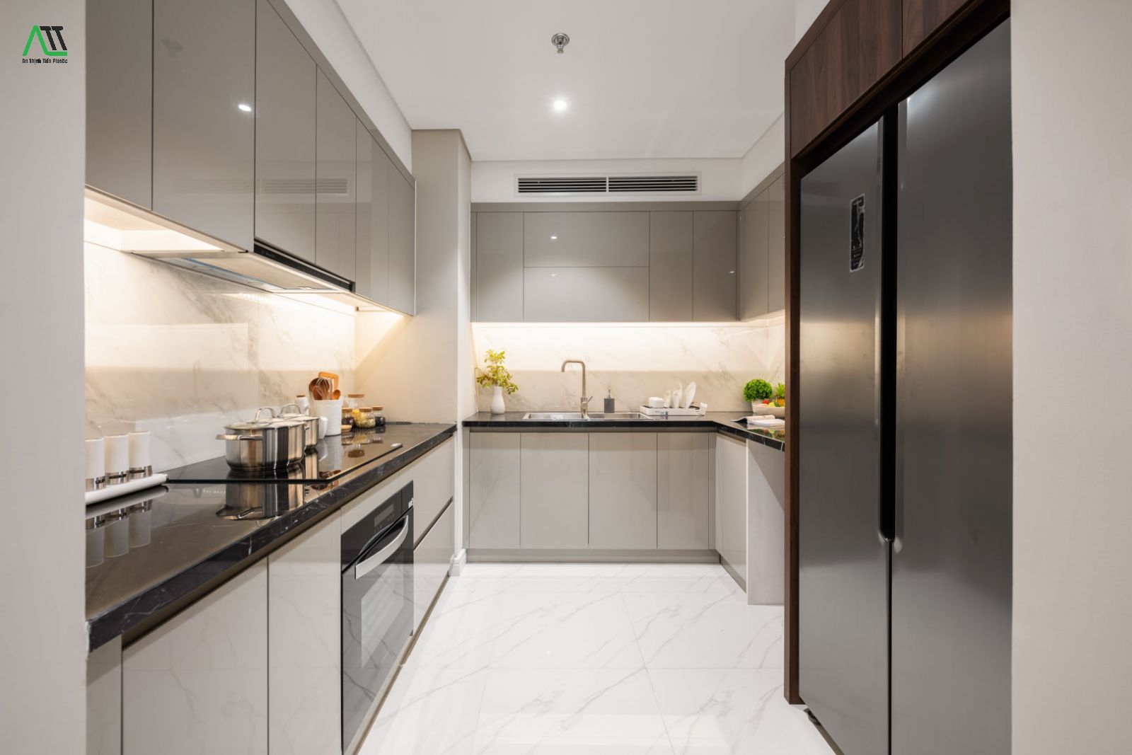 Cách chọn tấm ốp nhựa phòng bếp