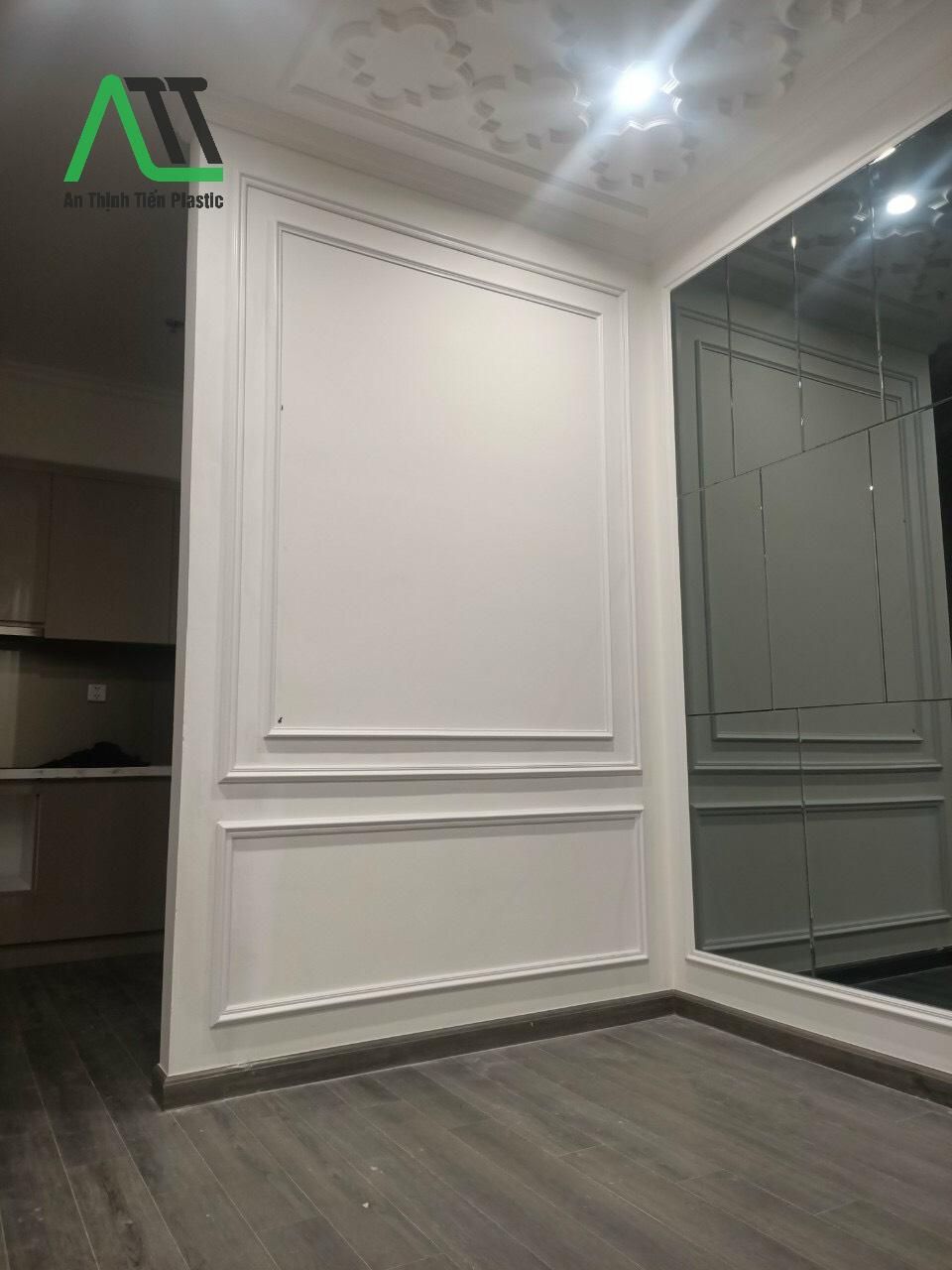 cách thi công phào chỉ nhựa PU