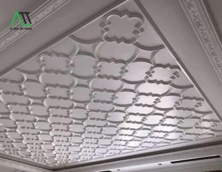 cách thi công phào chỉ nhựa PU