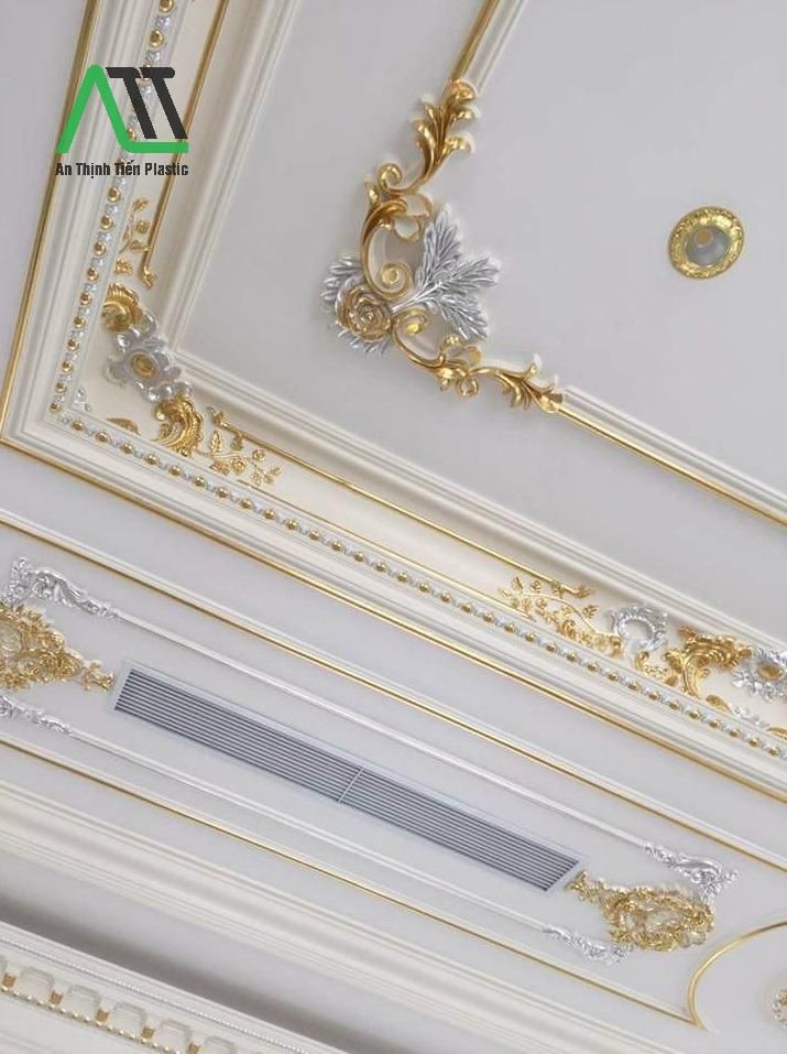 cách thi công phào chỉ nhựa PU
