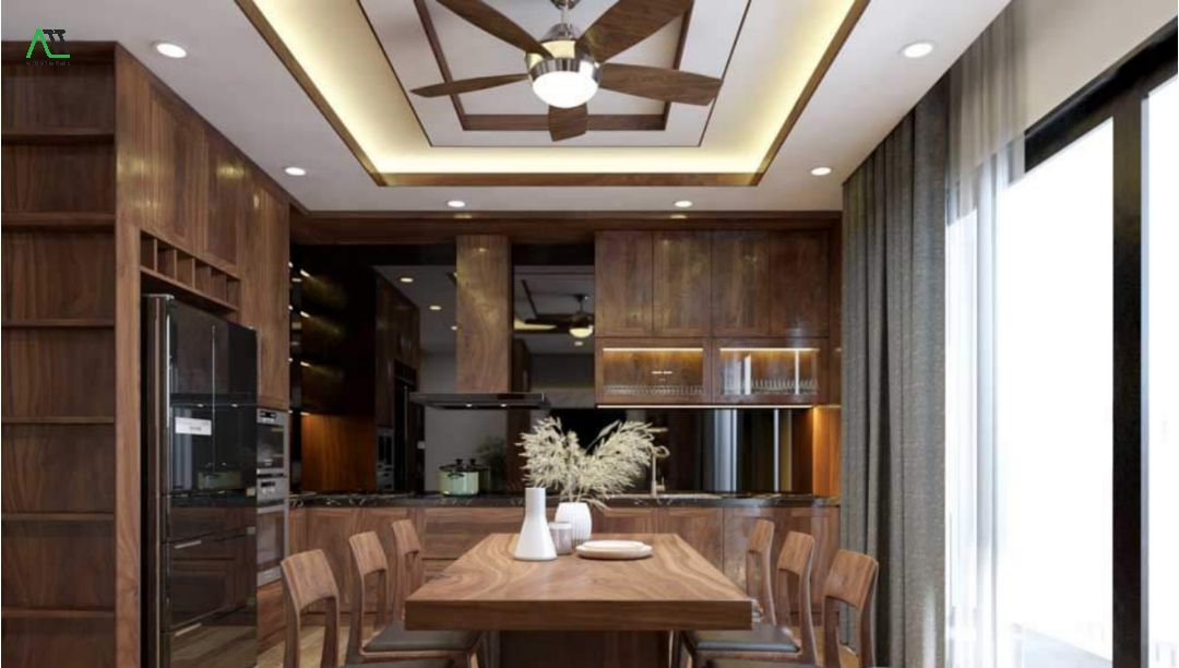 Một số lưu ý trong cách trang trí phào chỉ phòng bếp