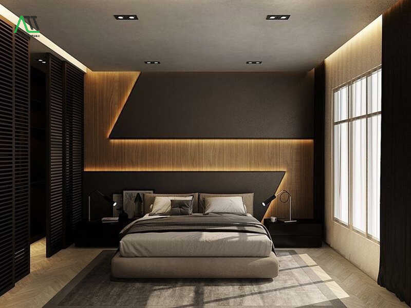 cách trang trí phòng ngủ cho nam