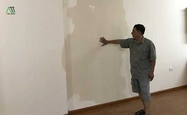 cách xử lý tường bị ngấm nước