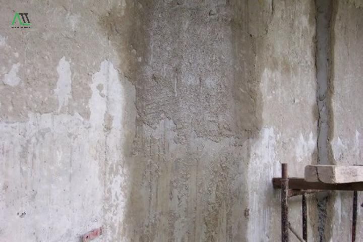 cách xử lý tường bị ngấm nước