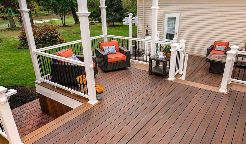 gỗ nhựa composite ốp tường ngoài trời