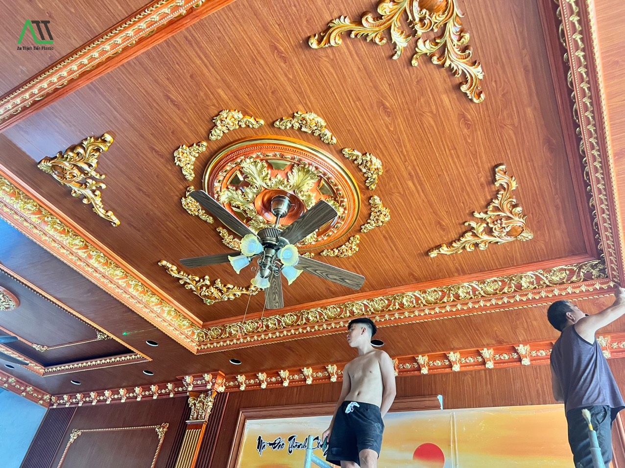 khung xương trong thi công tấm ốp trần