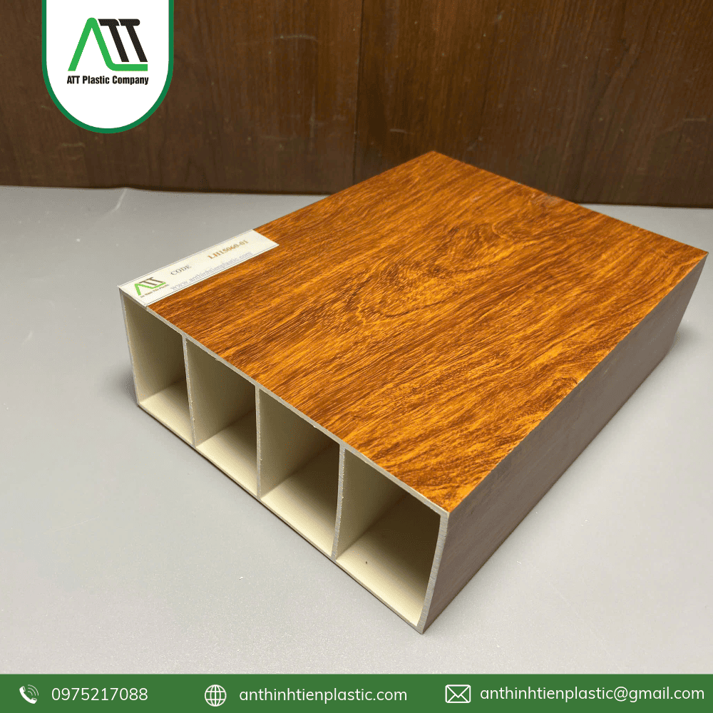 kích thước lam hộp nhựa giả gỗ