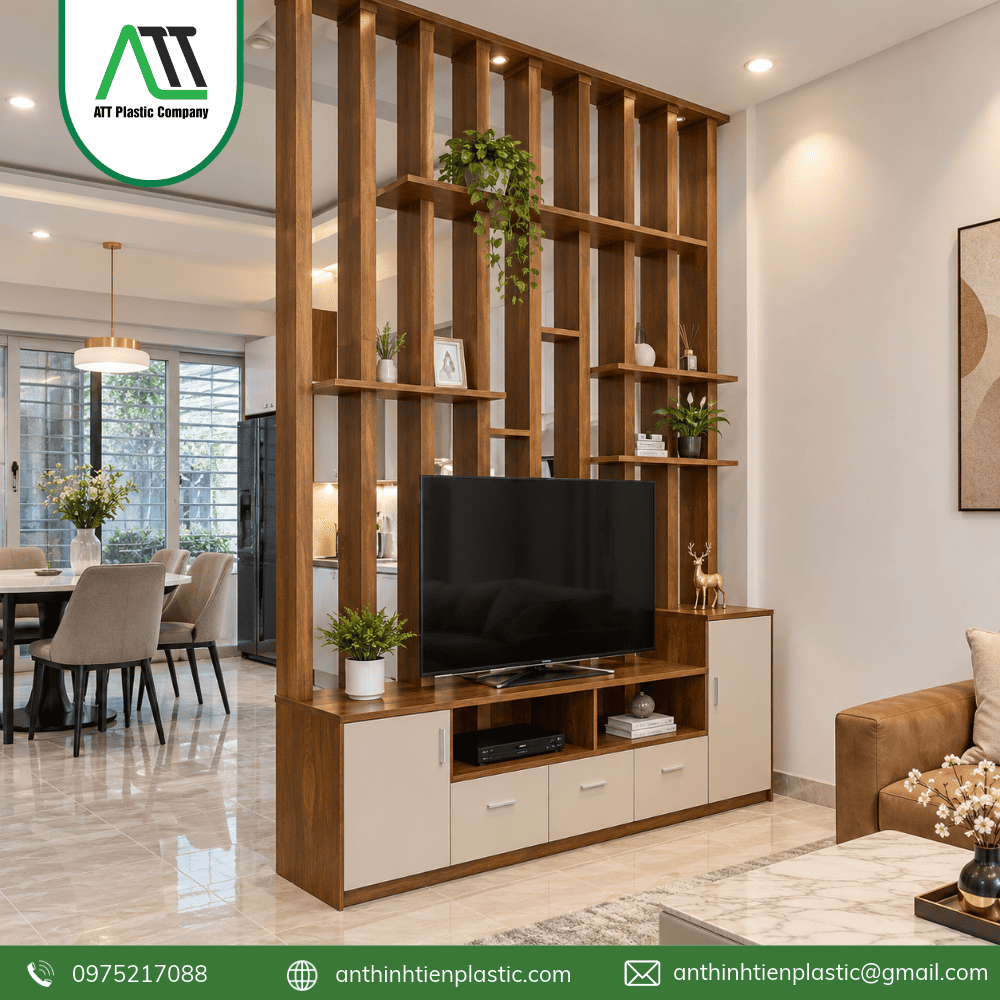 kích thước lam hộp nhựa giả gỗ