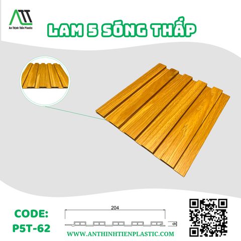 kích thước lam nhựa giả gỗ