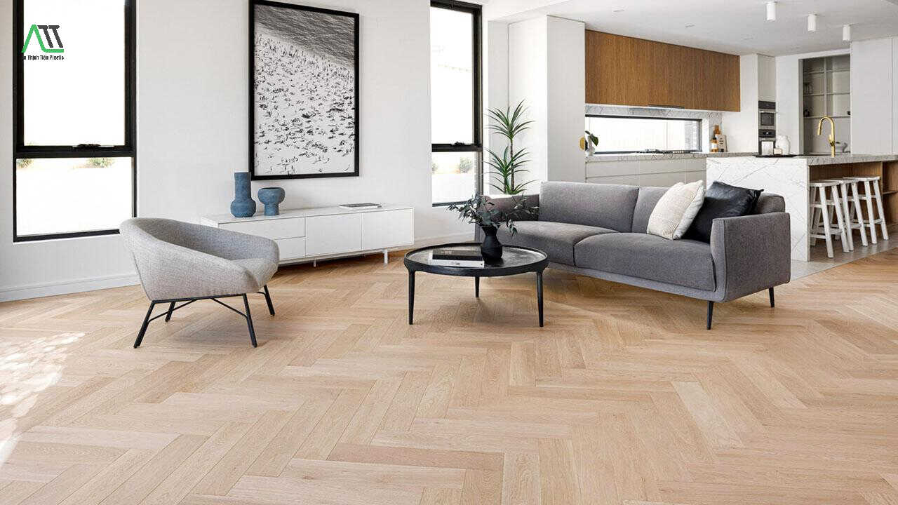 kích thước sàn gỗ xương cá