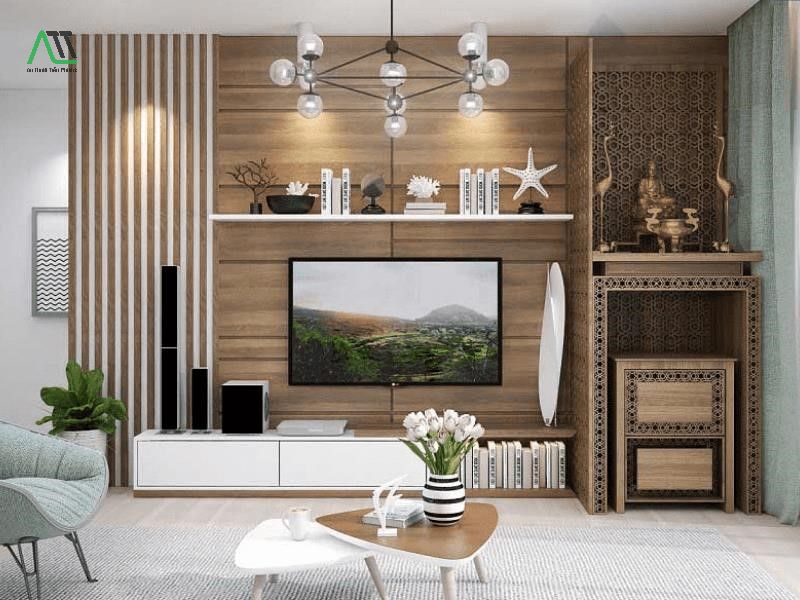 kích thước tấm nhựa giả gỗ ốp tường