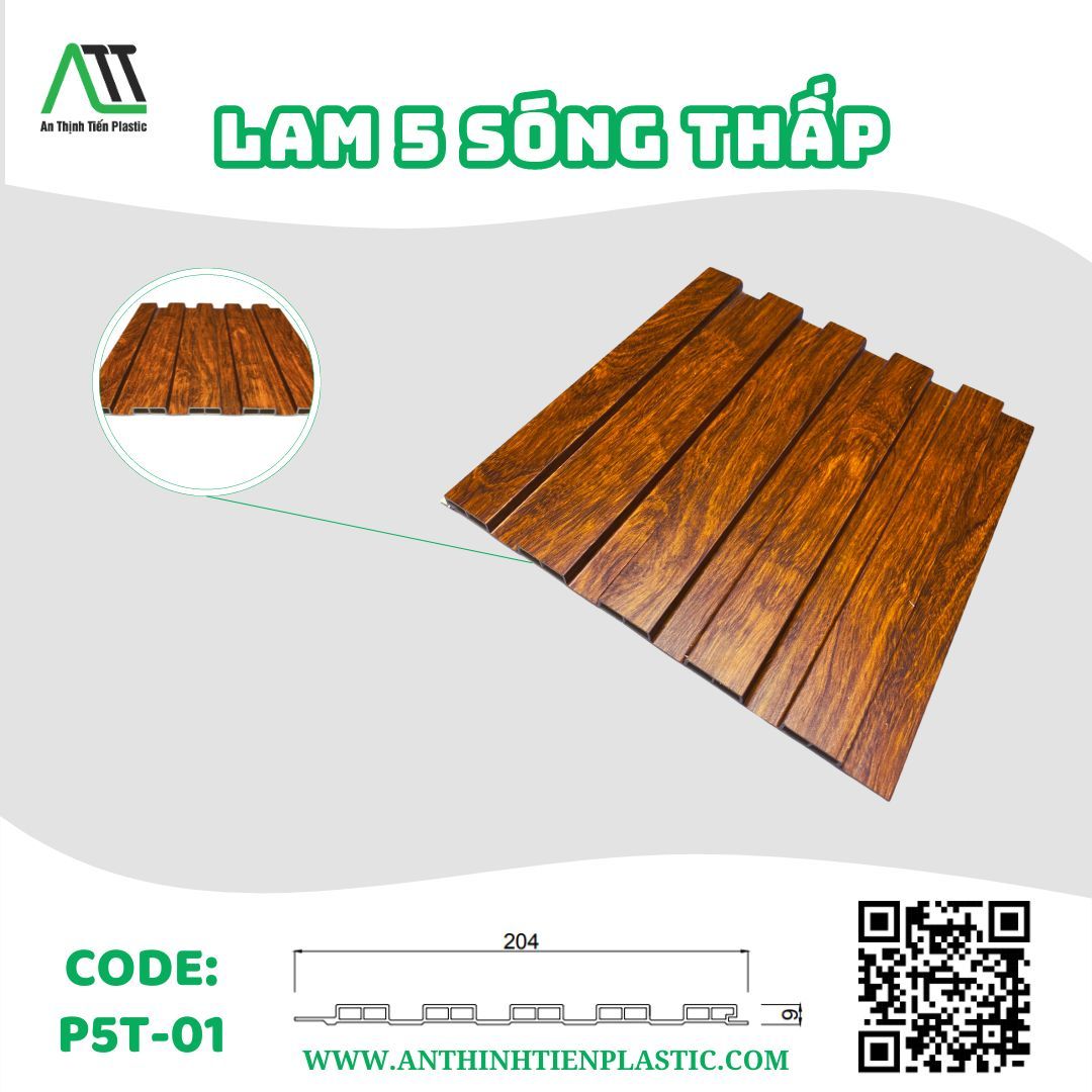 kinh nghiệm chọn mua tấm ốp lam sóng giả gỗ