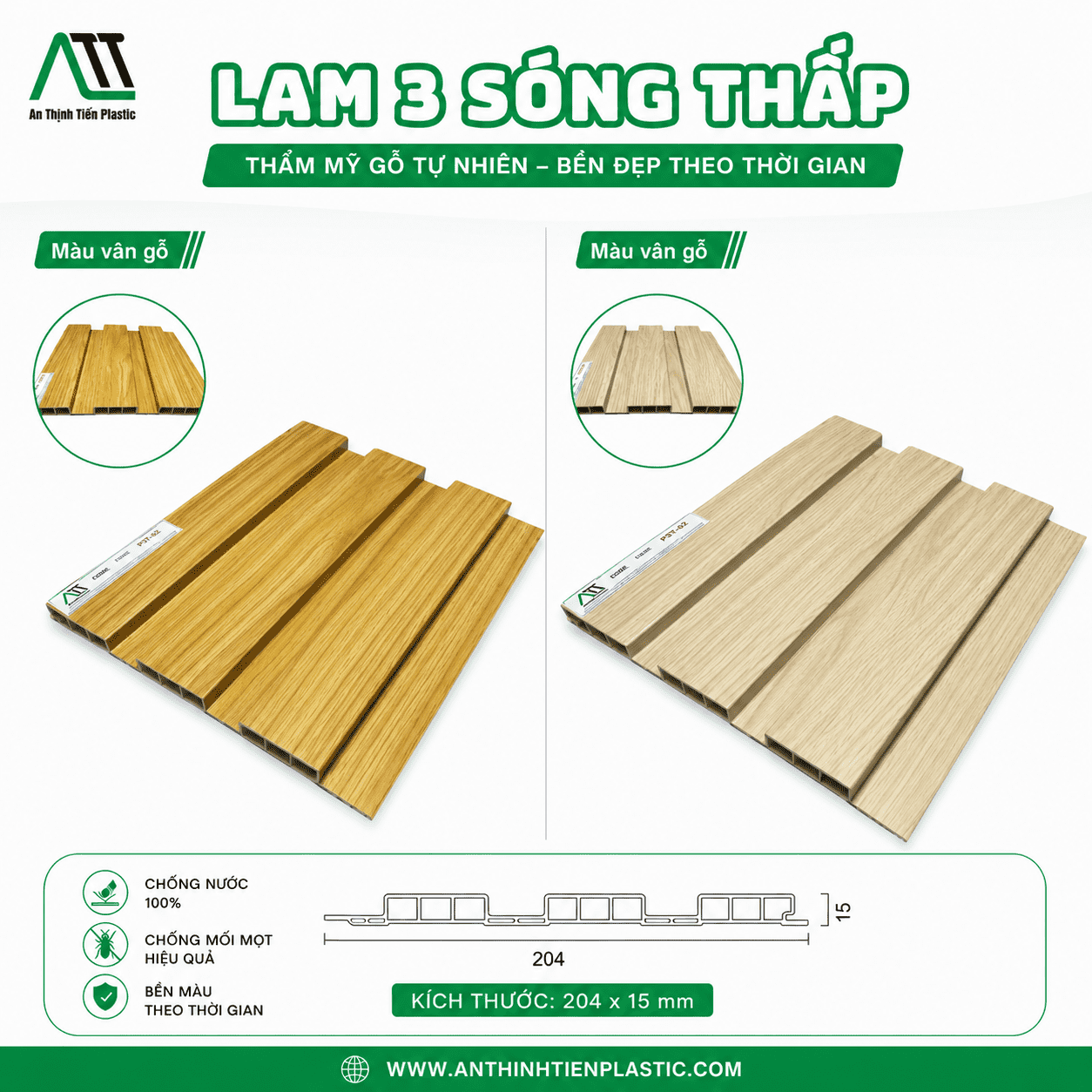 lam sóng 3 thấp