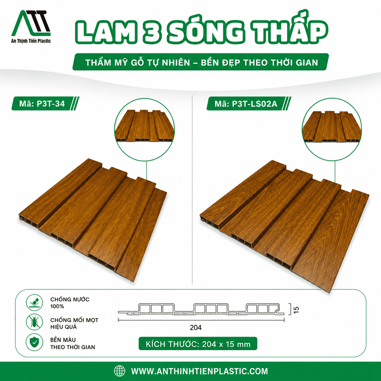 lam sóng 3 thấp