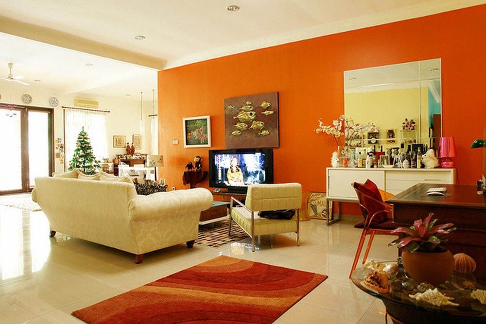 Ý nghĩa của màu cam đậm trong phong thủy