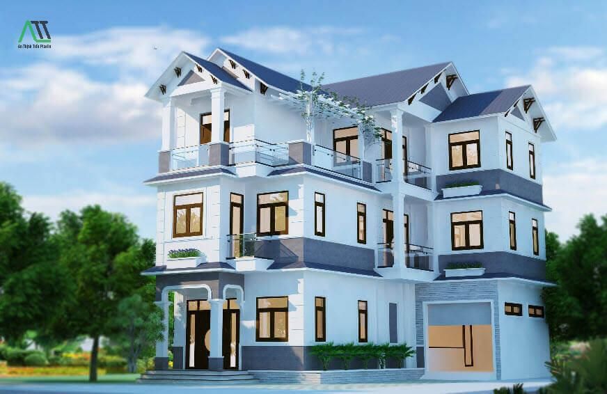 mệnh thủy ốp tường nhà màu gì