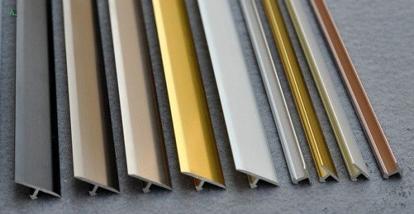 Các loại nẹp nhôm phổ biến, bền đẹp, phù hợp nhiều không gian