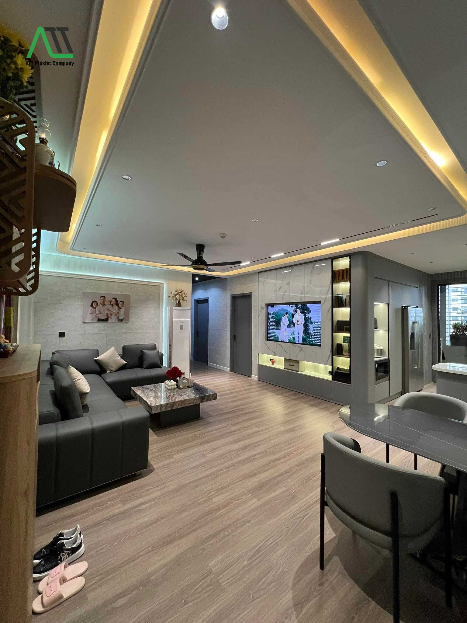 nhà máy sản xuất sàn nhựa spc