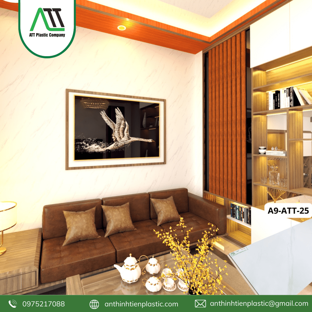 nhựa nano ốp tường