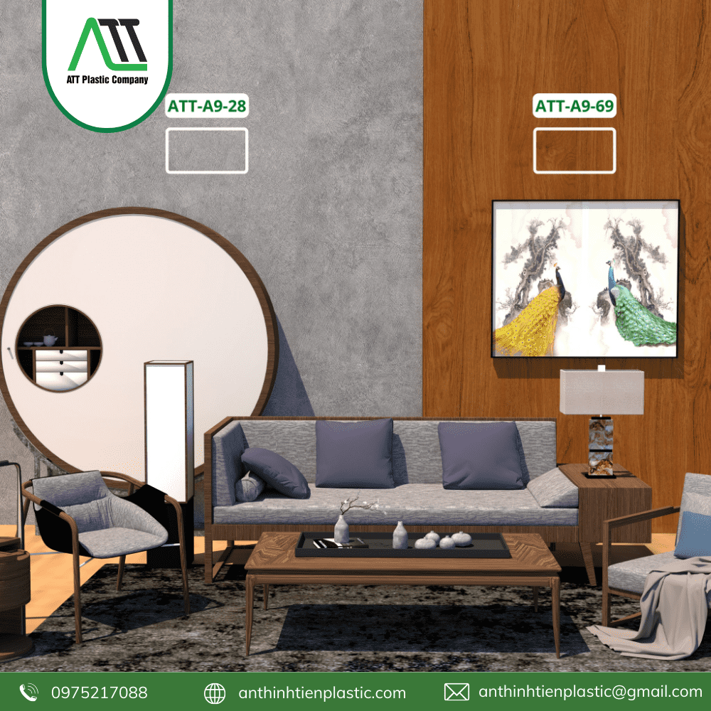 nhựa nano ốp tường