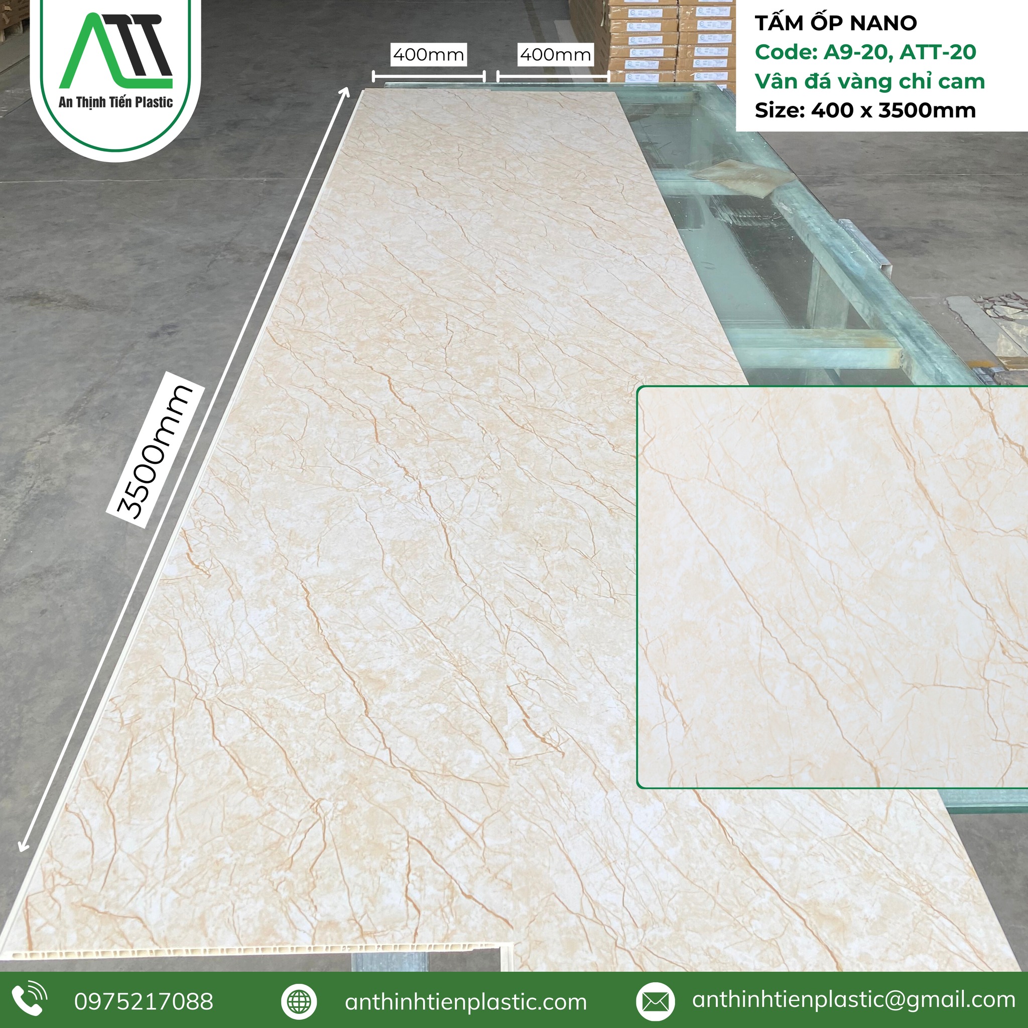 Nhựa nano vân đá