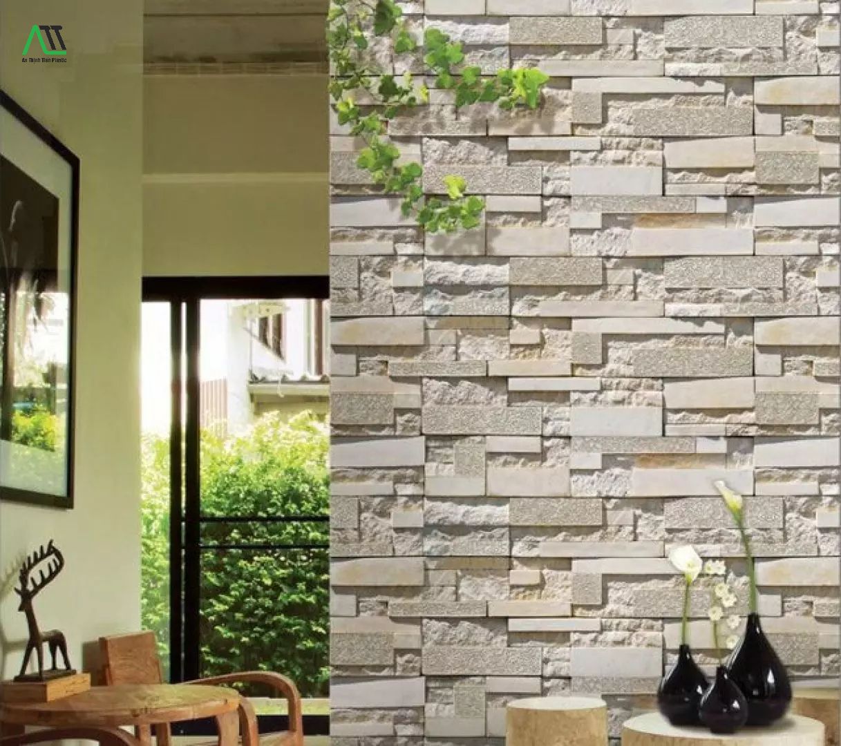  So sánh về tính ứng dụng của nhựa ốp tường hay gạch ốp tường