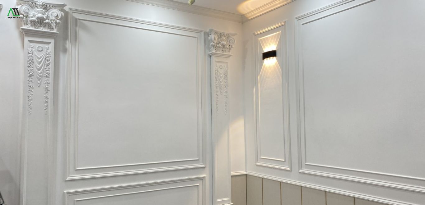 Phào chỉ nhựa và phào chỉ thạch cao 