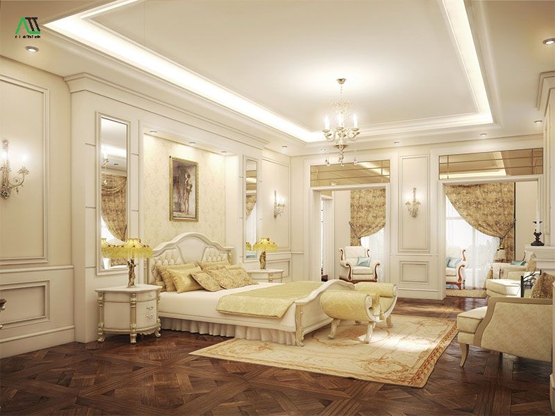 Thi công phào chỉ PS trang trí khách sạn