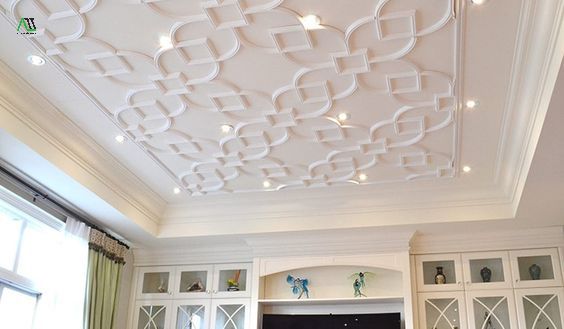 Mẫu trần phào chỉ pu đẹp