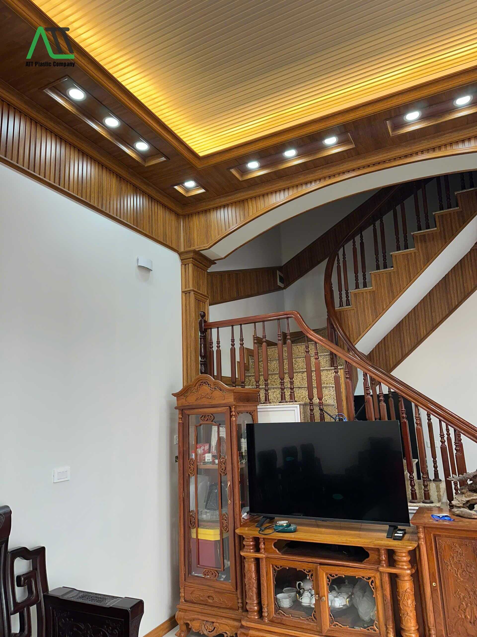 phào chỉ trang trí phòng khách