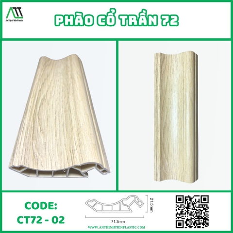 Phào cổ trần 72 (CT72-02) Tinh Tế và Trang Nhã