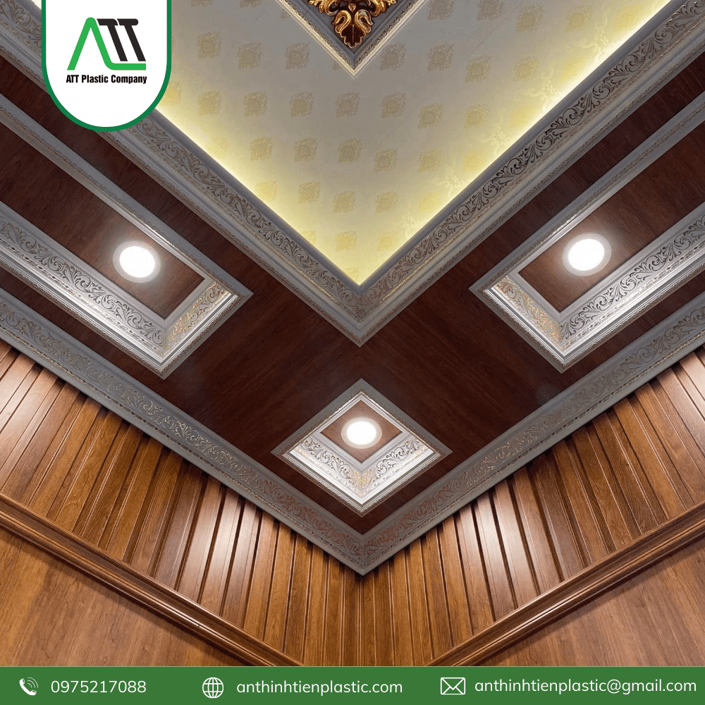 phào cổ trần nhựa