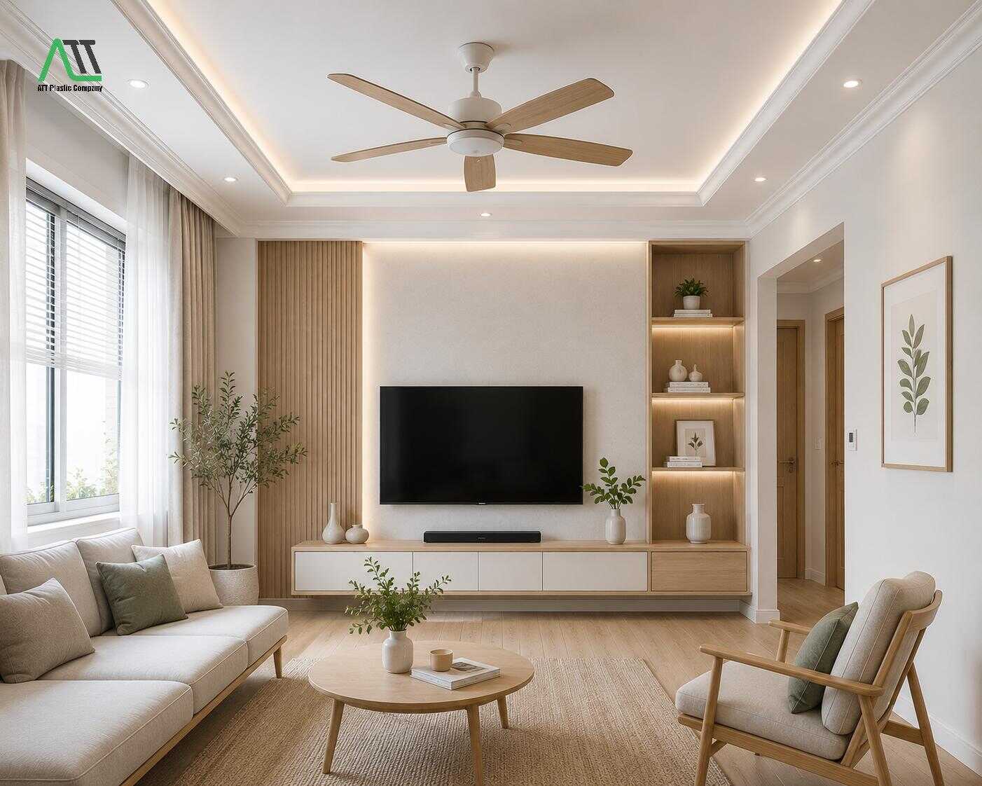 phào cổ trần nhựa nano