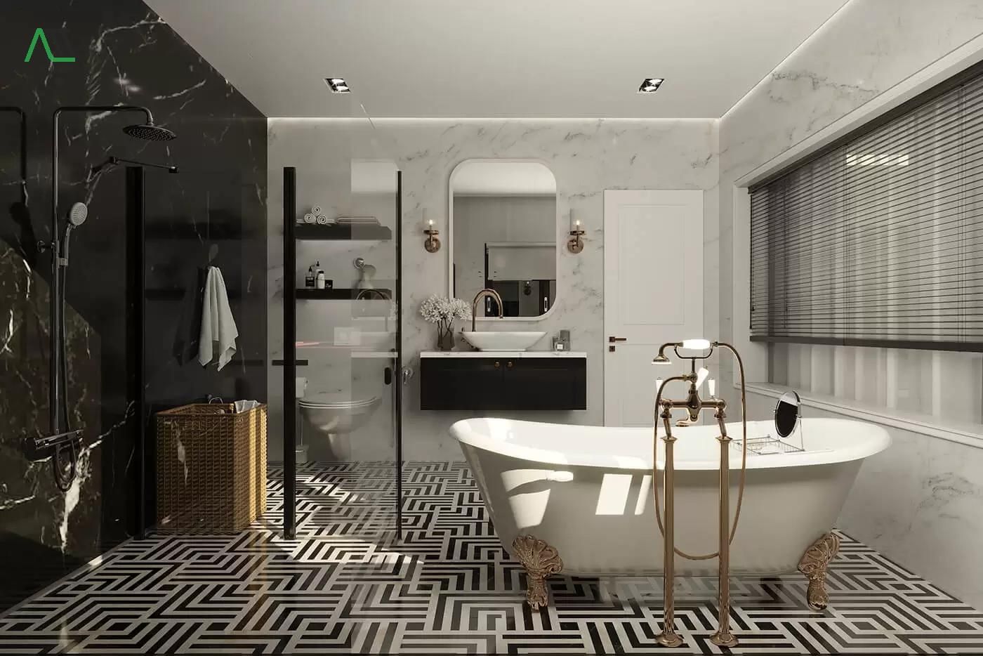 phong cách nội thất hiện đại luxury