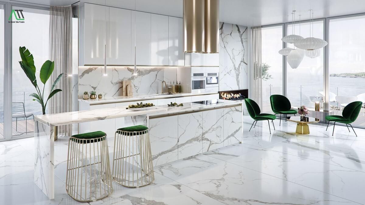 phong cách nội thất hiện đại luxury