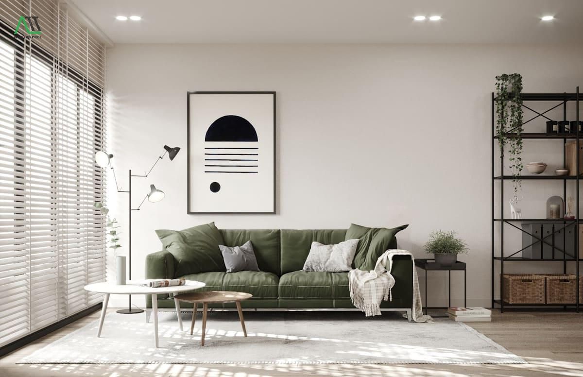 phong cách nội thất hiện đại tối giản