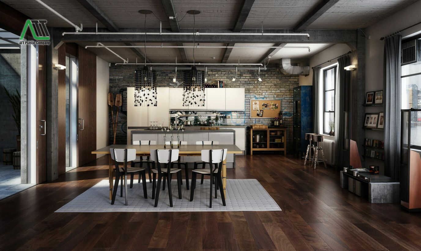 Phong cách nội thất Industrial
