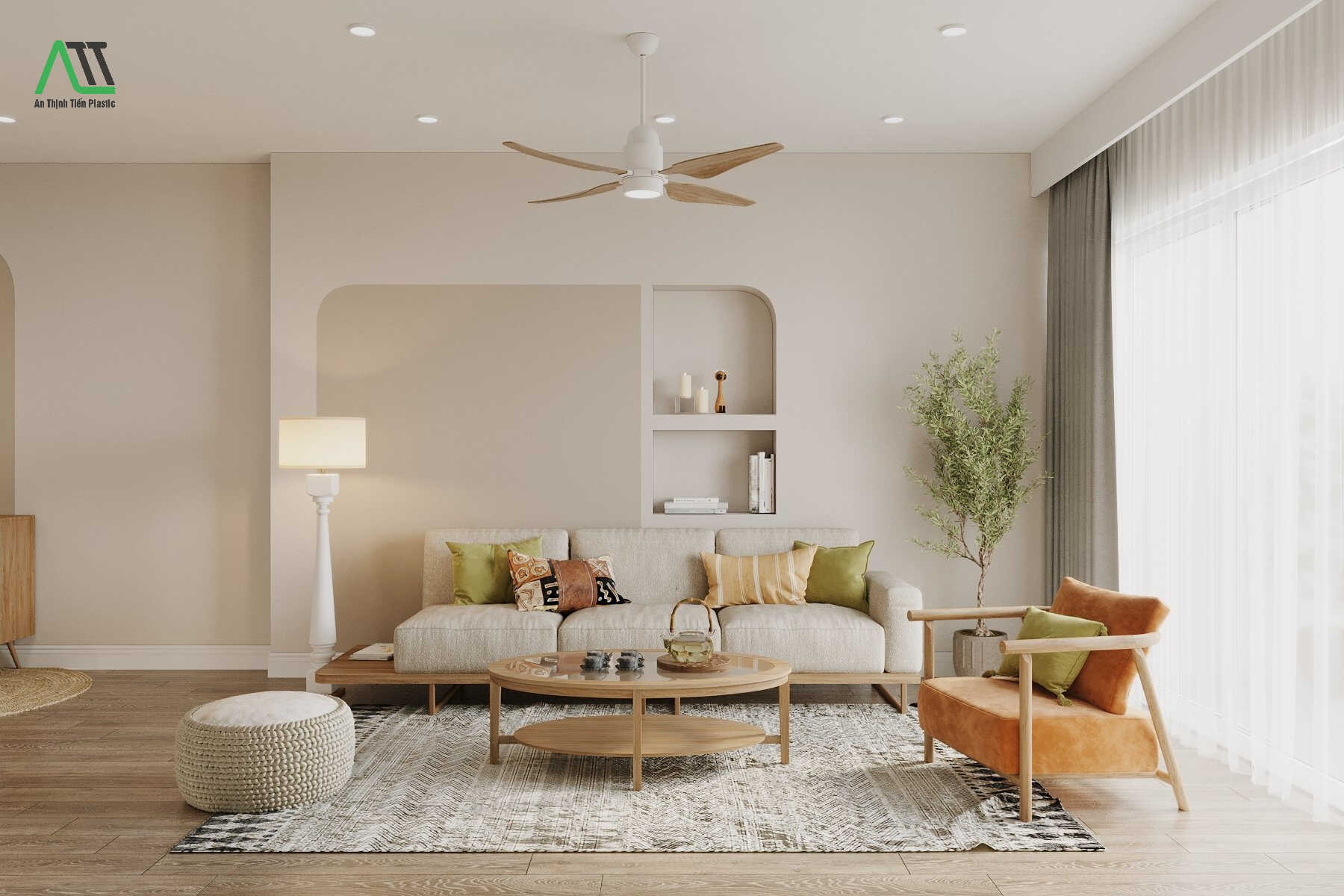 phong cách nội thất vintage